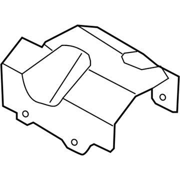 Kia 572601E000 Heat Protector Assembly
