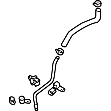 Nissan 49721-8J000 Hose & Tube Assy-Power Steering