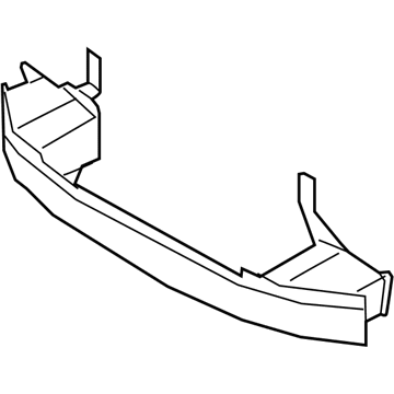 Ford LX6Z-17757-H BUMPER ASY - FRONT
