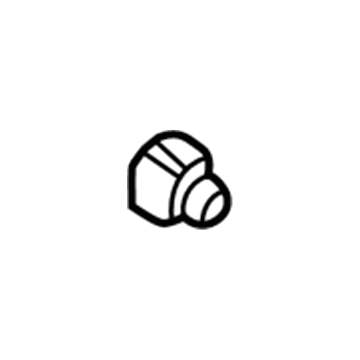 Toyota 90189-06074 Park Lamp Nut
