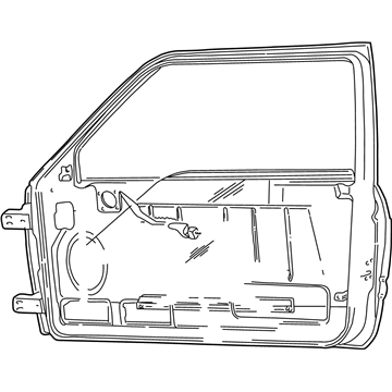 Mopar 55372812AB Glass-Front Door
