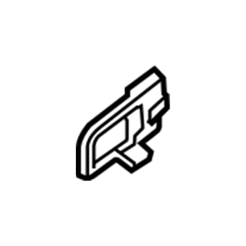 Nissan 80654-ZX00A Gasket - Outside Handle