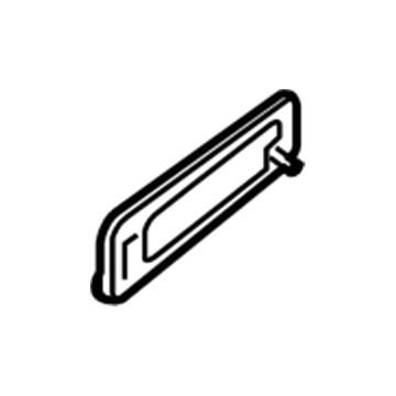 Nissan 80652-ET000 Gasket-Door Outside Handle, Front