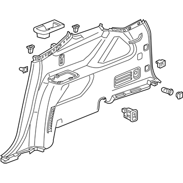 GM 84677061 Lower Quarter Trim