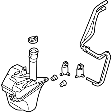 Ford 7L8Z-17618-A Reservoir Assembly