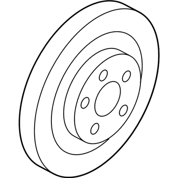 Ford 7U2Z-1V125-EE ROTOR ASY