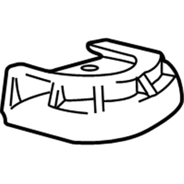 Lexus 12391-50050 Insulator, Engine Mounting Front, Heat, RH