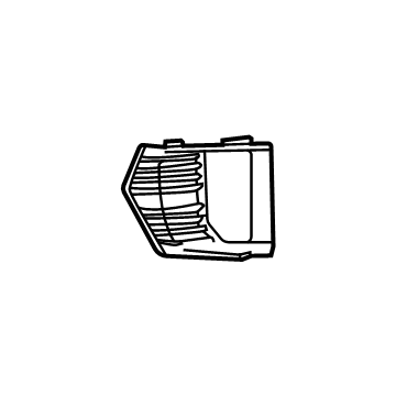 GM 84882375 Fog Lamp Bezel