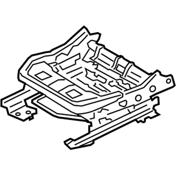 Ford KB3Z-2161705-C TRACK ASY - SEAT
