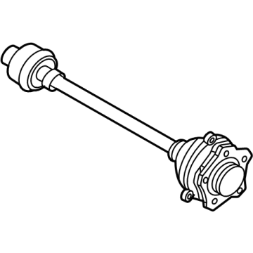 Hyundai 49800-GI000 SHAFT ASSY-RR DRIVE AXLE, LH