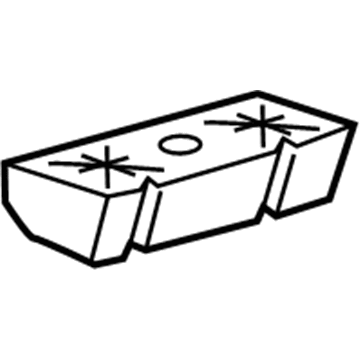 Mopar 68082538AB Bracket-Battery