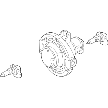 Mopar 68273052AC Front Fog Lamp