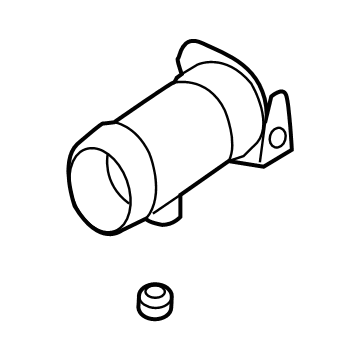 BMW 13-71-7-934-472 INTAKE DUCT, RIGHT