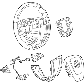 GM 39109188 Steering Wheel