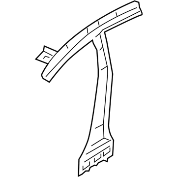 Hyundai 71401-2L200 Pillar Assembly-Center Inner, LH