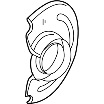 Nissan 41150-7B000 Plate-BAFFLE