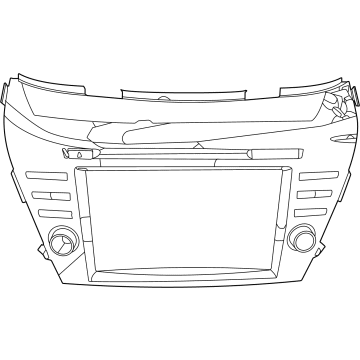 Nissan 25915-9UE0B Control ASY-Navigation