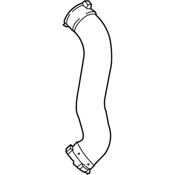 BMW 13-71-8-676-829 CHARGE AIR LINE