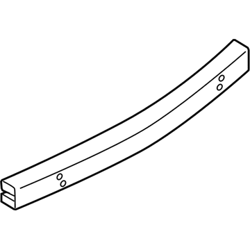 Nissan 85032-1FC0A Reinf In Rear Bumper
