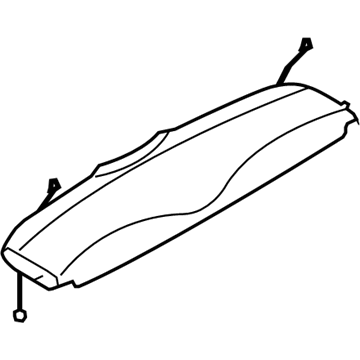 BMW 51-46-7-151-717 Rear Window Shelf