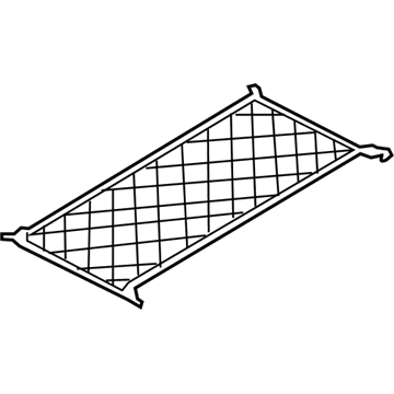 BMW 51-47-2-754-568 Luggage Compartment Net