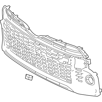 Toyota 53102-12170 GRILLE SUB-ASSY, RAD