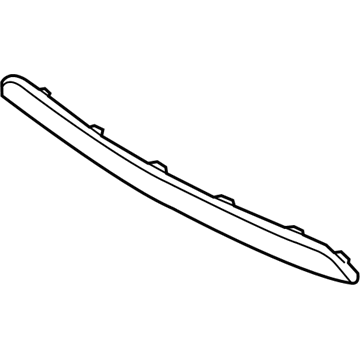 Kia 86522C6250 Front Bumper Moulding