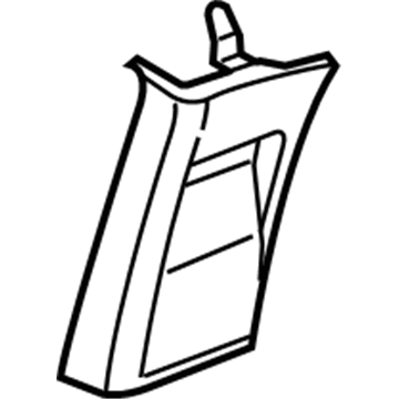 Mopar 5HP49XDVAA Panel-C Pillar