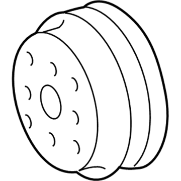 Lexus 16173-31042 PULLEY, WATER PUMP