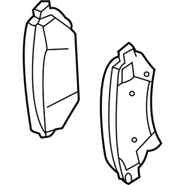 GM 19209340 Rear Pads