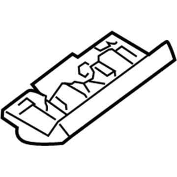 Nissan 26439-3KA2B Bracket-Map Lamp