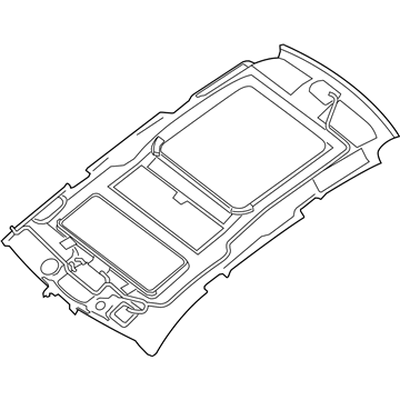 Nissan 73910-9PJ4A Headlining Assy