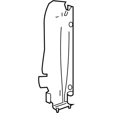 Ford 4L3Z-8310-AA Air Deflector