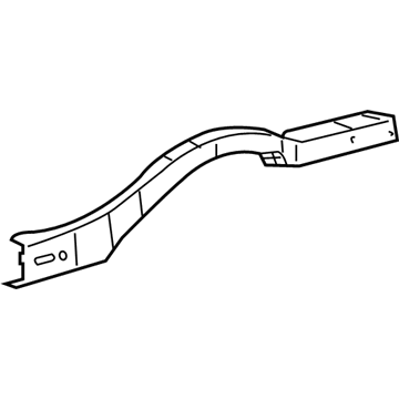 Mopar 68254162AC Rail-Rear