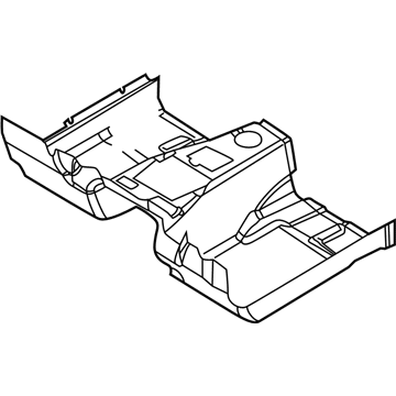 BMW 51-47-8-413-491 Floor Trim, Front