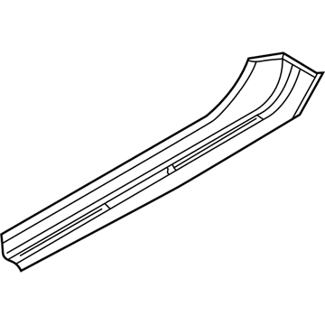 BMW 51-47-2-493-807 Cover, Entrance, Left