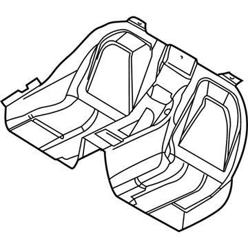 BMW 51-47-8-413-642 Floor Covering, Rear