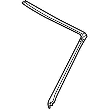 BMW 51-71-8-410-169 Sealing Windscreen Panel, Column A