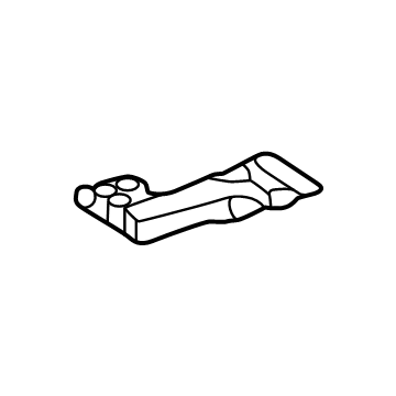 Lexus 57437-48080 PLATE, STEP RR
