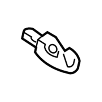 Nissan 544A6-6GA0A Bracket-Damper Bar, Front RH
