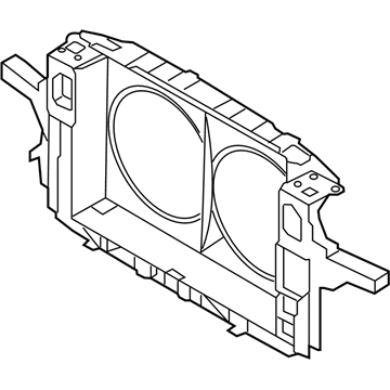 Nissan 62501-1EA0A Support-Radiator Core Center
