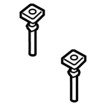 Ford CU5Z-96610A16-BCP Headrest Guide
