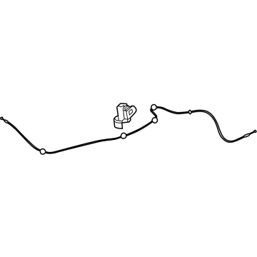 Lexus 53630-0E150 CABLE ASSY, HOOD LOC