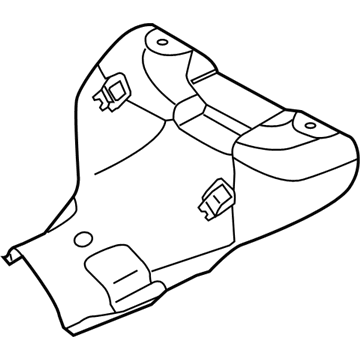 Kia 285252G500 Protector-Heat Upper