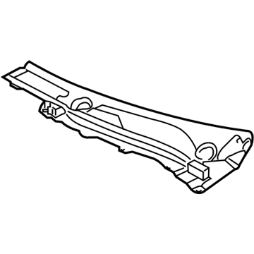 Nissan 66863-1EA0A Cover-COWL Top, LH