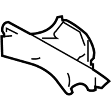 Nissan 66810-1EA0A Cover-COWL Top, Upper