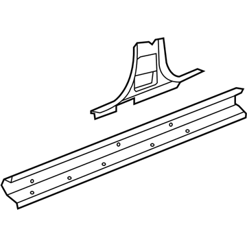 GM 23234769 Inner Rocker