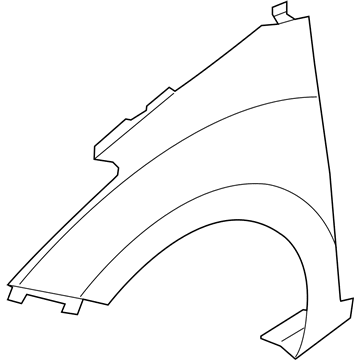 Hyundai 66311-A5000 Panel-Fender, LH
