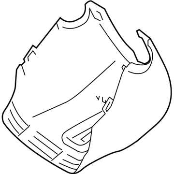Lexus 45287-0E110-C0 Cover, Steering Column