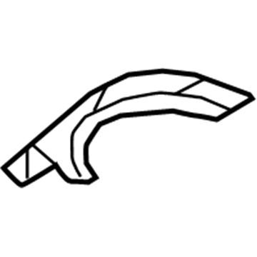 BMW 51-48-7-158-417 Heat Insulation, Front Left